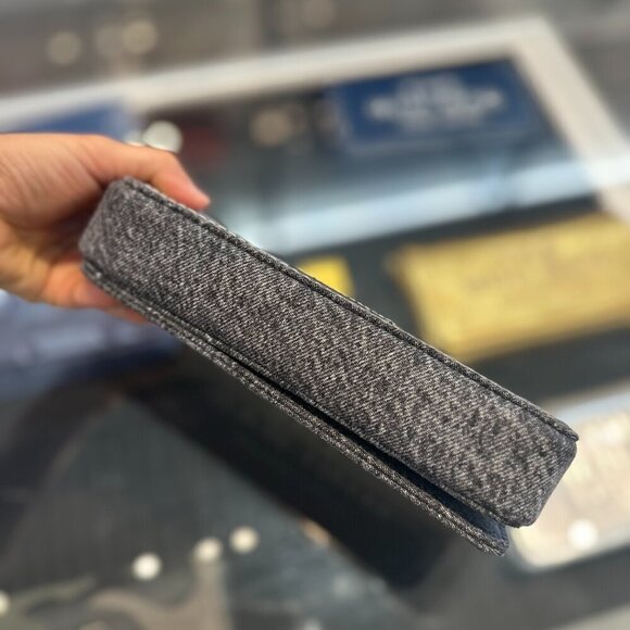 NWT! NEW! Marc Jacobs The Denim Chain Mini Bag -Black Wash - Picture 10 of 15